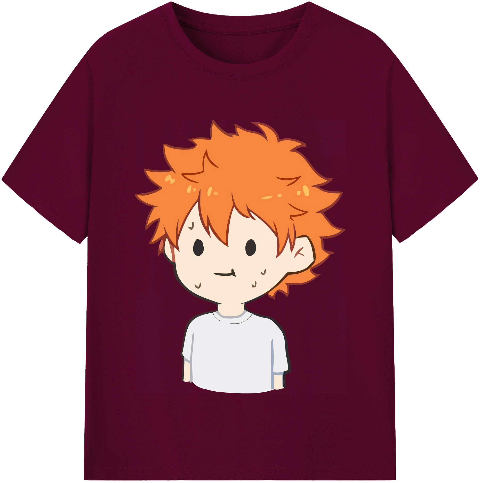 （画像用） ハイキュー!! Haikyu!! レディースカジュアルプリントTシャツ（綿100％）